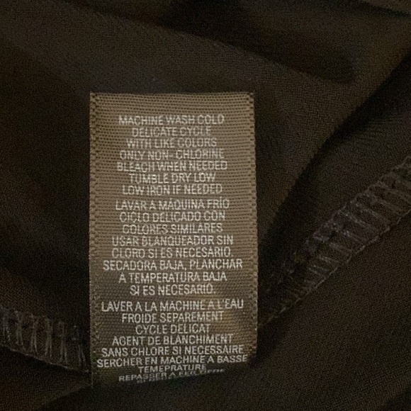 NWT Nina Leonard Cold Shoulder Dress, Size M Color Black/Off-white - Picture 11 of 11